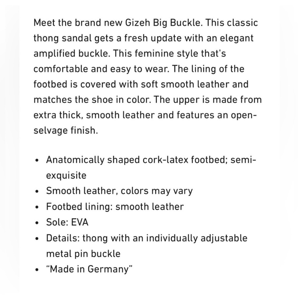 Birkenstock Big Buckle Gizeh | Cognac - Picture 2 of 12